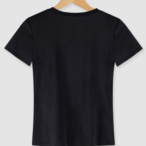 black rainbow Radiate Positivity graphic tee - Picture 4 of 5